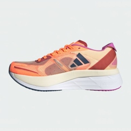 Scarpe Adidas Adizero Boston 11 W GX6654 nero rosso viola arancia multicolore giallo 1