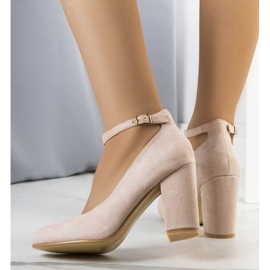 PA1 Décolleté beige con cintura di Norrie 1