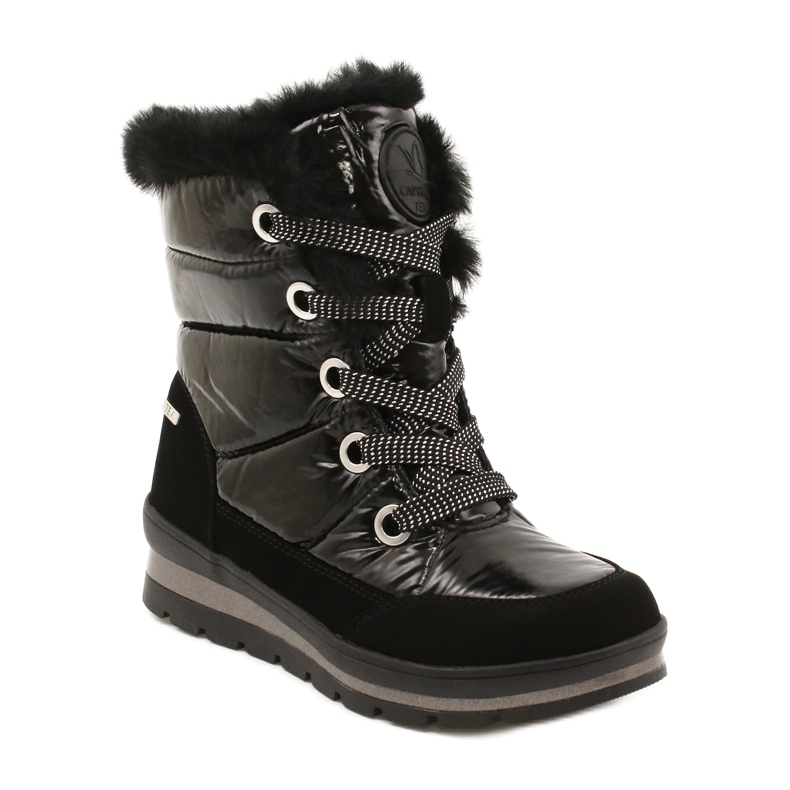 Stivali da neve neri da donna con membrana Caprice 9-26226-29 019 nero 1