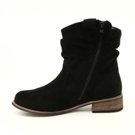 Evento Stivali in camoscio nero Jezzi 20BT35-3046 4