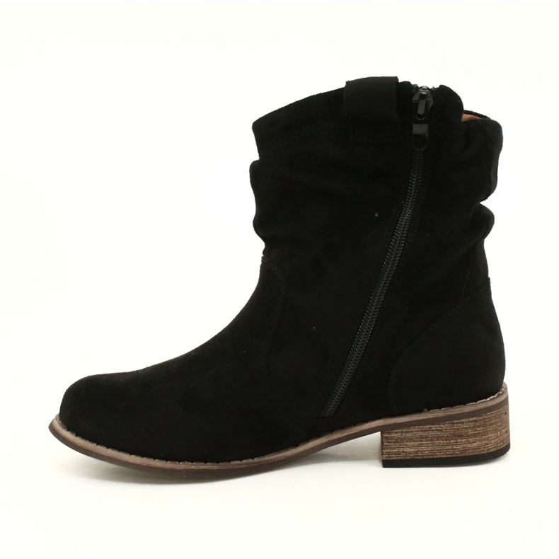 Evento Stivali in camoscio nero Jezzi 20BT35-3046 4
