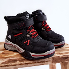 Stivaletti Bambini Lana Calda Nero Marco 1