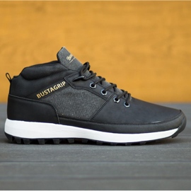Scarpe sneakers in pelle Trax Bustagrip M MRM7A nero 1