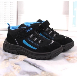 Scarpe da trekking alte Befado Jr BEF37A impermeabili nero 2