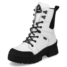 Stivali isolanti in pelle impermeabile Rieker Revolution W RKR571 bianco 2