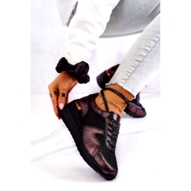 Sneakers Zeppa In Pelle Con Mesh S.Barski Nero 4