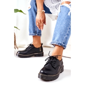 Scarpe Oxford in pelle Big Star II274107 Nere nero 4