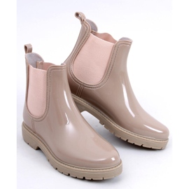 Stivali corti da donna con galosce Jodhpur Essence Beige 1