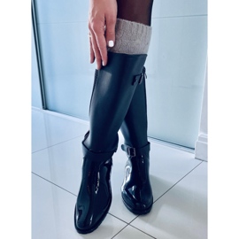 BM Galosce nere spaccate nero 1