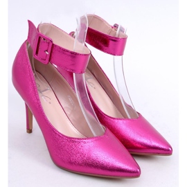 Stiletti metallici Claire Fushia da donna rosa 2