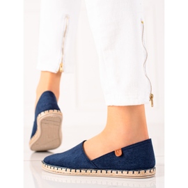 Vinceza Espadrillas Vincez blu navy 1
