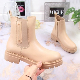 Caldi stivali Jodhpur Laura La.Fi W PMR21 beige 1
