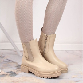 Caldi stivali Jodhpur Laura La.Fi W PMR21 beige 2