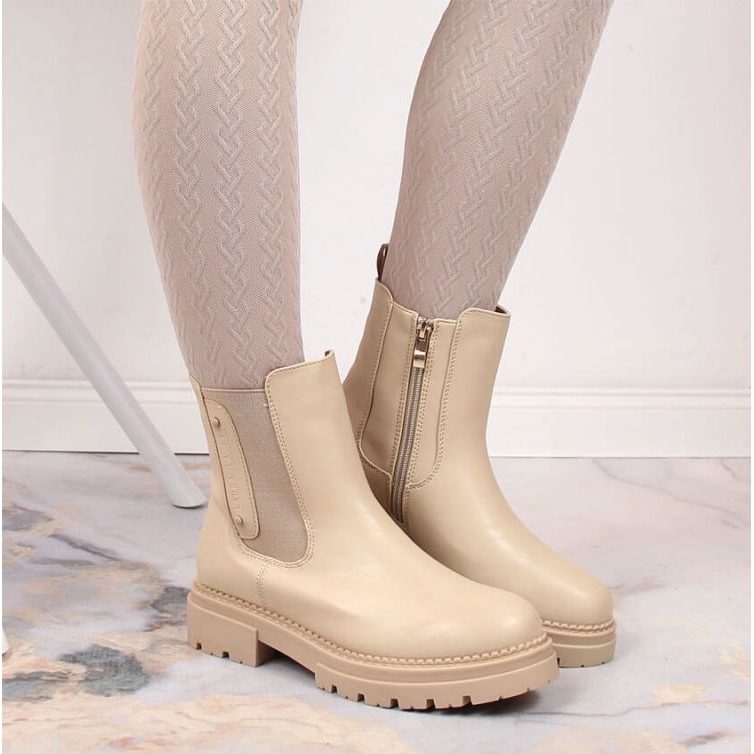 Caldi stivali Jodhpur Laura La.Fi W PMR21 beige 2