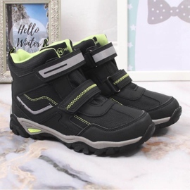 Masita Stivali con isolamento in velcro McKeylor Jr JAN171 nero 2