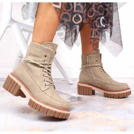 Stivali isolanti da lavoro Jezzi W JEZ366 beige 1