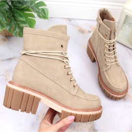 Stivali isolanti da lavoro Jezzi W JEZ366 beige 2
