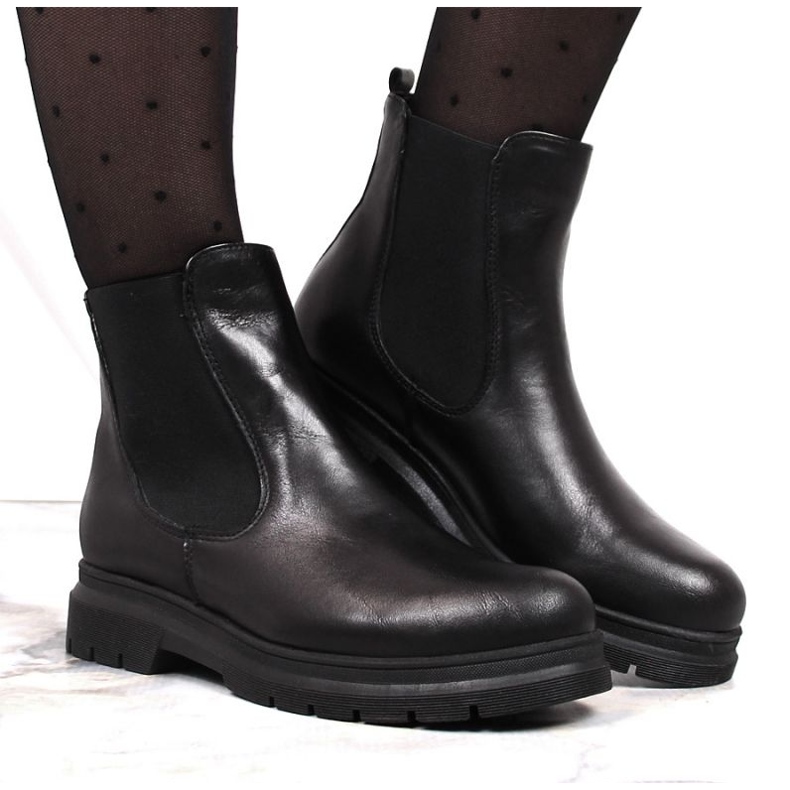 Dolomite Rage Pro Slip-on in pelle Dolce Pietro W P94 nero 2