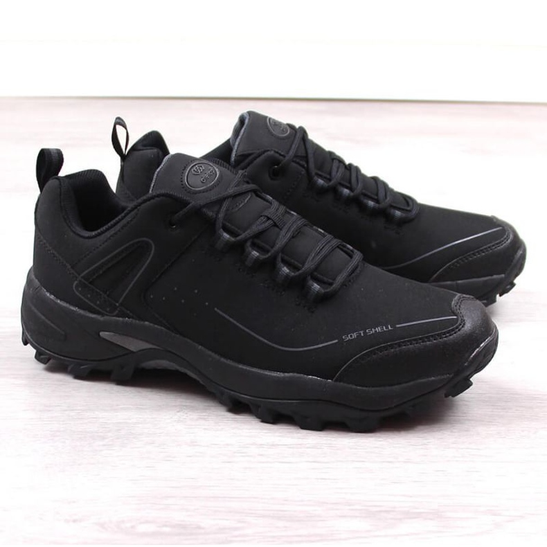 Atletico M ATC413A scarpe sportive da trekking impermeabili nero 1