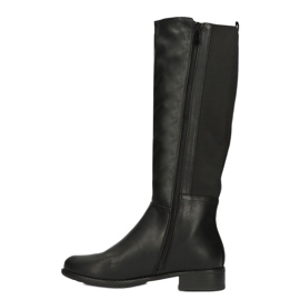 Stivali isolati con elastici Filippo W PAW399 nero 1