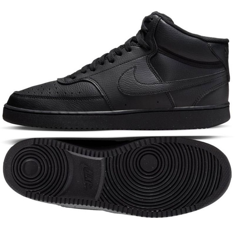 Scarpe Nike Court Vision Mid Next Nature DN3577 003 nero 1