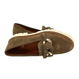 Scarpe da donna con ornamentale ornamentale Laura Messi 2523 Green verde 4