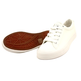 News Sneakers da donna Bianche 21SP02-1200 bianco 7