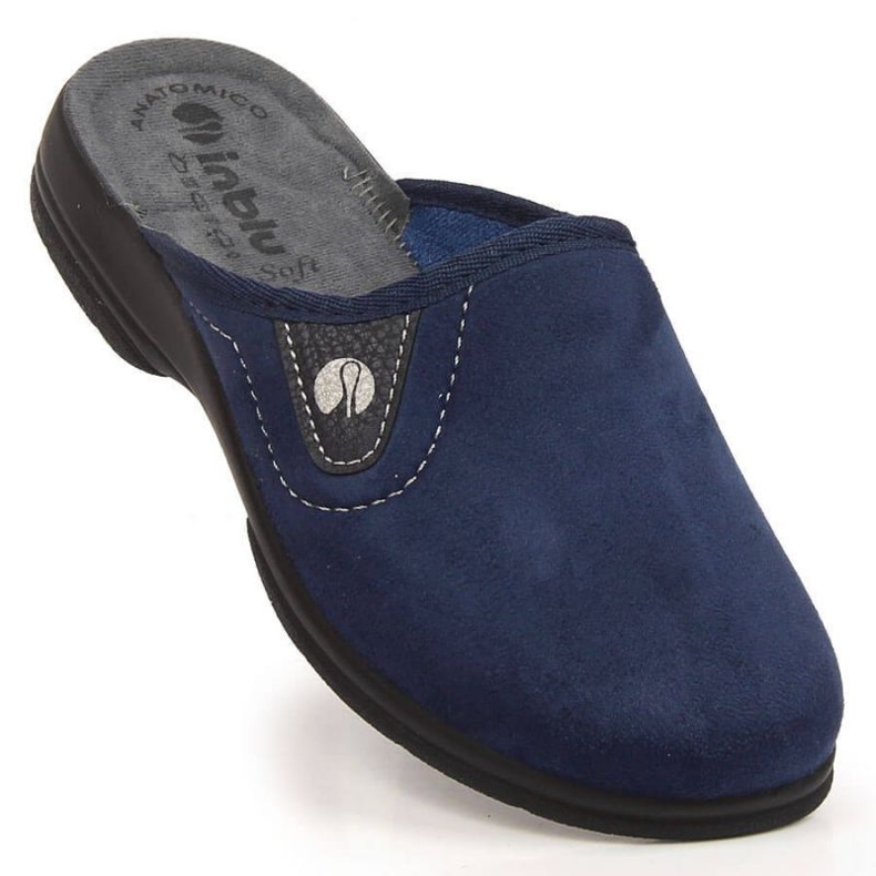 Comode pantofole da interno Inblu M ARC24A blu navy 1