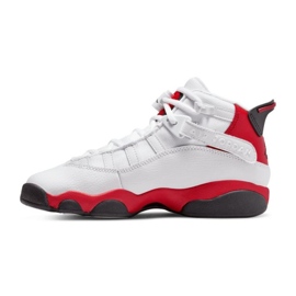 Scarpe Nike Jordan 6 Anelli 323419-126 bianca rosso 1
