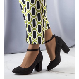 PA1 Décolleté nere con cintura di Norrie nero 1