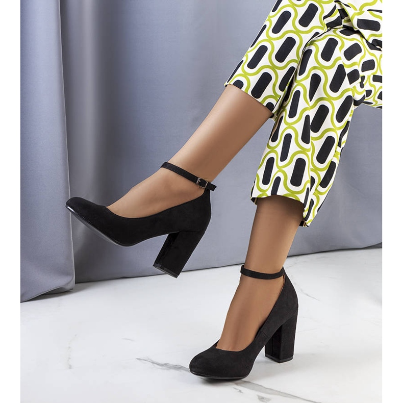 PA1 Décolleté nere con cintura di Norrie nero 2