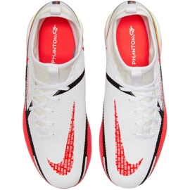 Scarpe indoor Nike Phantom GT2 Academy Df Ic Jr DC0815-167 bianca rosso 2