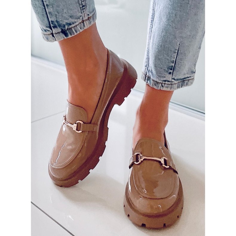 PA1 Mocassini da donna Bridget Khaki beige 2