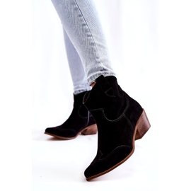 Stivali da donna nel Lewski Spitz 3236 Black nero 4