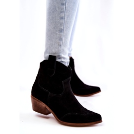 Stivali da donna nel Lewski Spitz 3236 Black nero 2