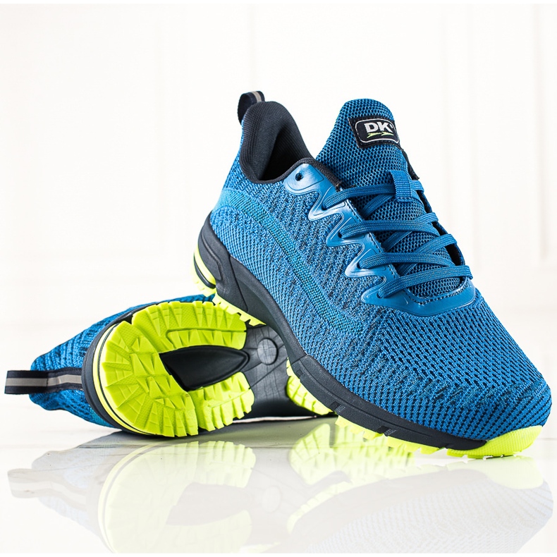 DK Scarpe sportive comode per uomo blu 2
