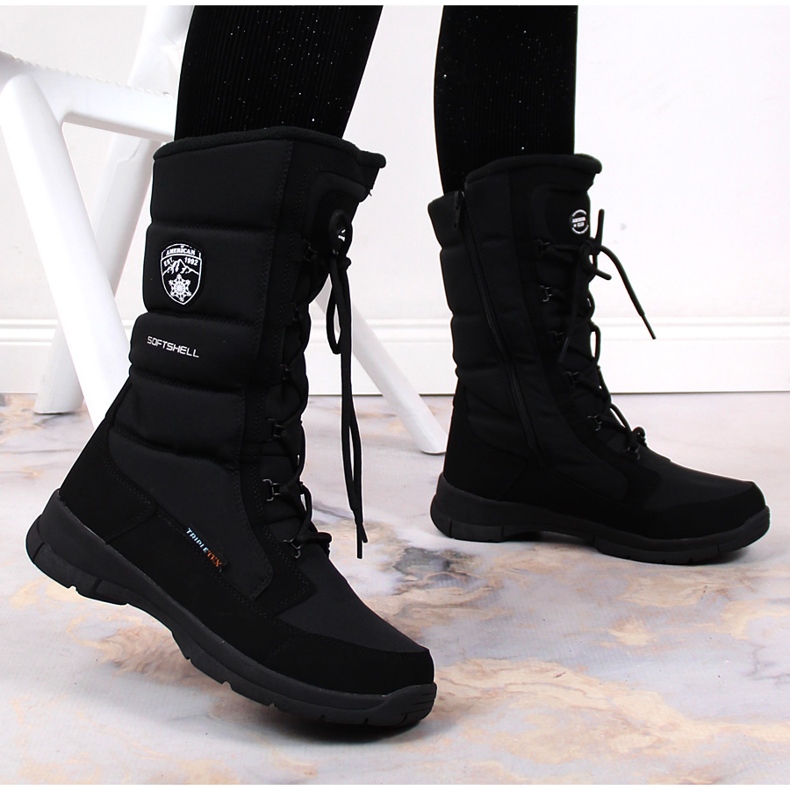 Doposci impermeabili Black American Club nero 2