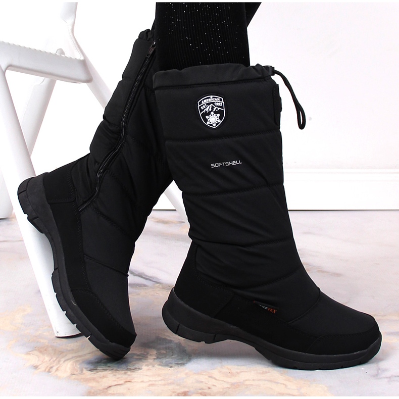 Doposci impermeabili Black American Club nero 1