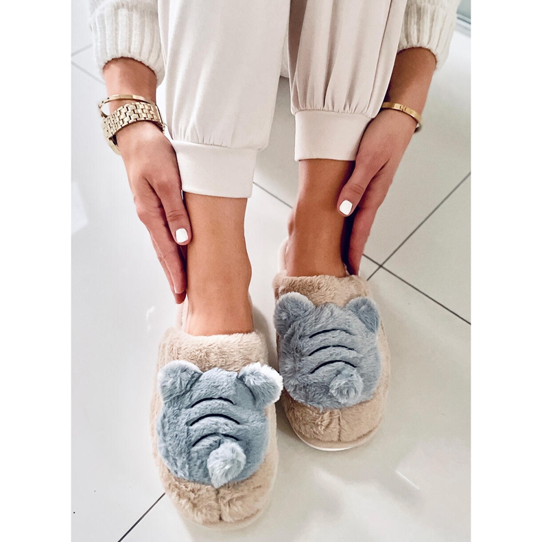 PA1 Pantofole da donna Beige Perla 1