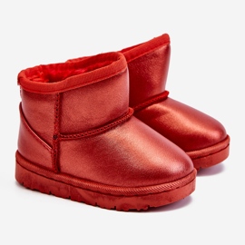 Stivali da neve isolati per bambini Red Scooby rosso 1