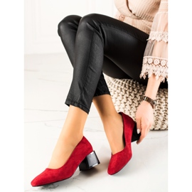 Eleganti décolleté con tacco alto La.Fi rosso 1