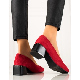 Eleganti décolleté con tacco alto La.Fi rosso 2