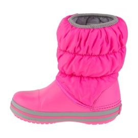 Scarpe Crocs Winter Puff Boot 14613-6TR rosa 1