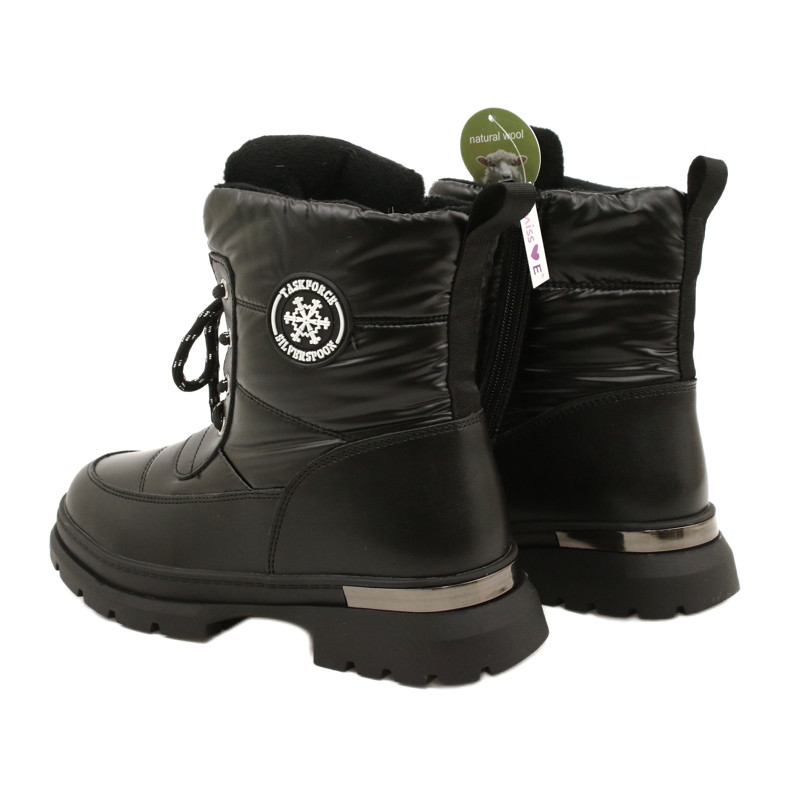 Stivali da neve per bambini Miss Evento 22DZ23-5258 Neri nero 3