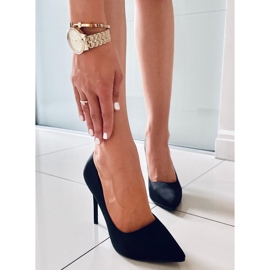 PA1 Tacchi alti da donna in raso Talia Black nero 2