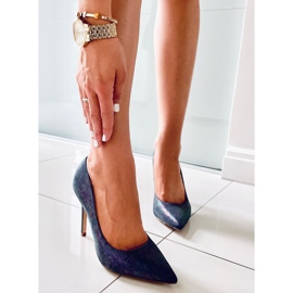 PA1 Halsey Blue tacchi iridescenti da donna blu navy multicolore 2