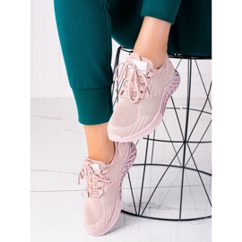 SHELOVET Scarpe sportive rosa 1