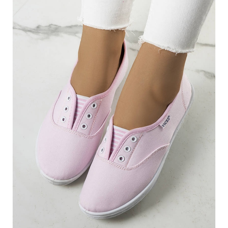 PA1 Sneaker slip-on rosa Lavro 1