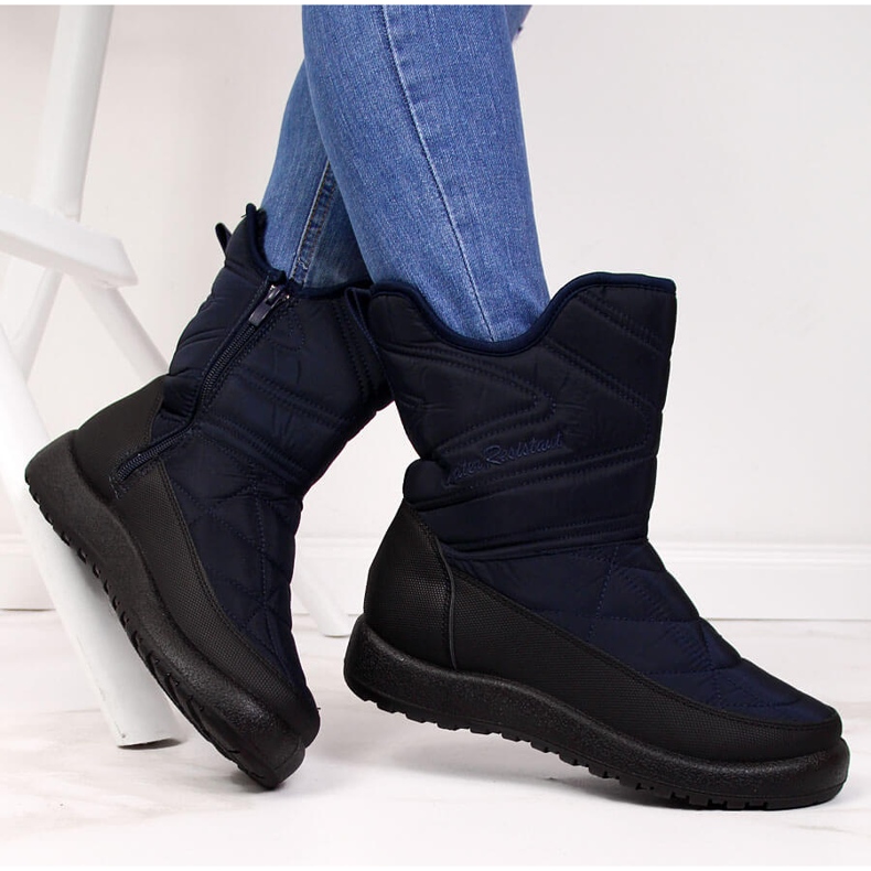 News Doposci impermeabili da donna, blu navy NOVITÀ 1