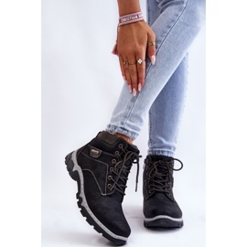 PA1 Stivali Trapper da donna Warm Zipper Black Jake nero 1
